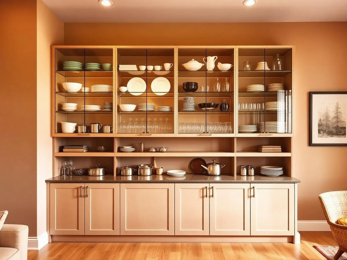 Crockery & Pantry Wall