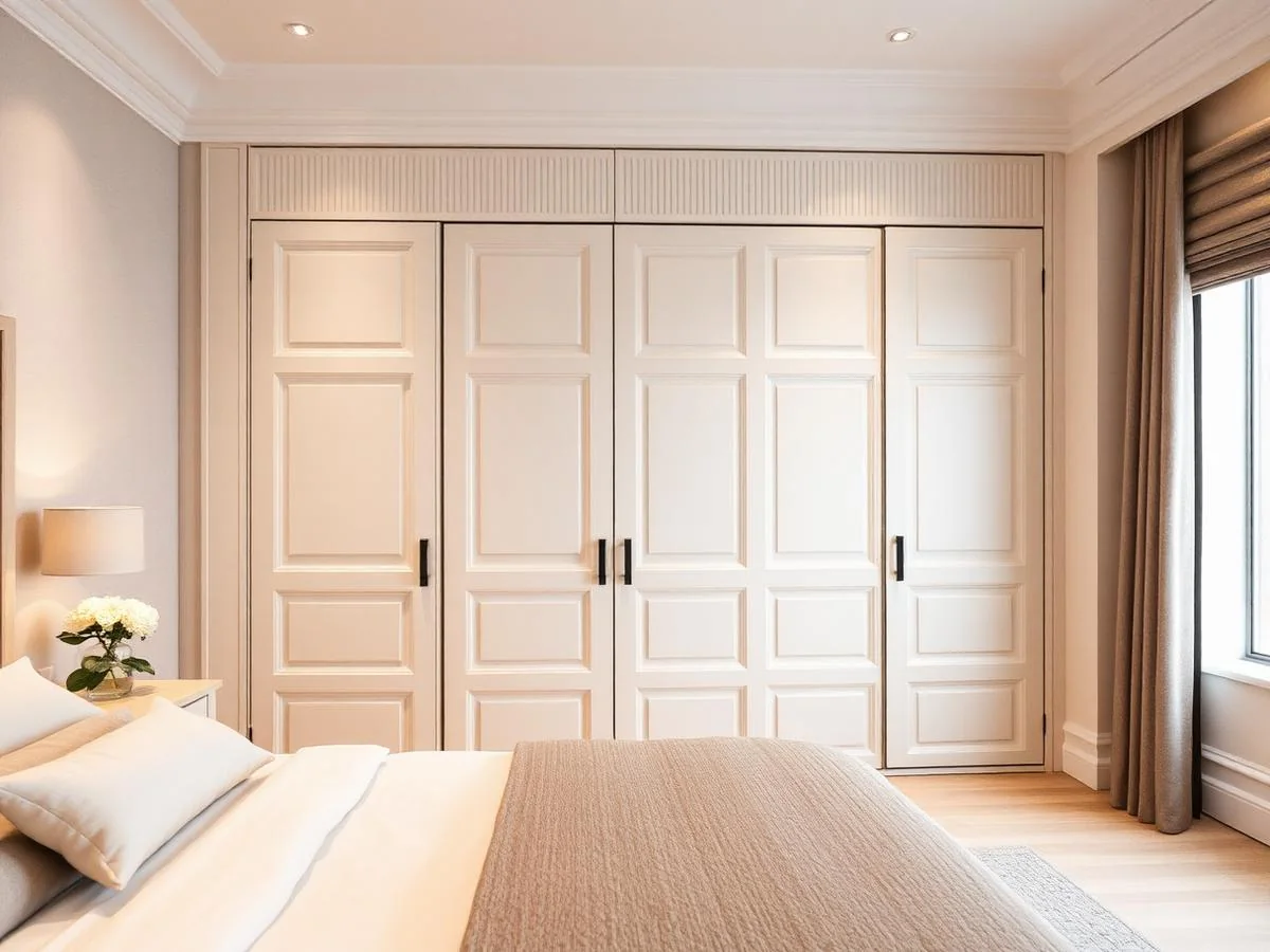 Nagarbhavi Apartment — Wardrobe after Ferrum Products interior work